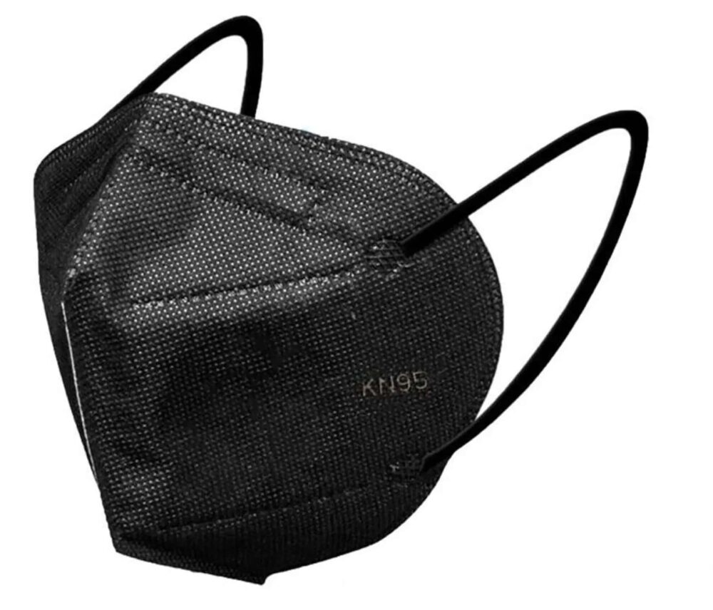 MASCARILLA KN95 NEGRA 10 UNI