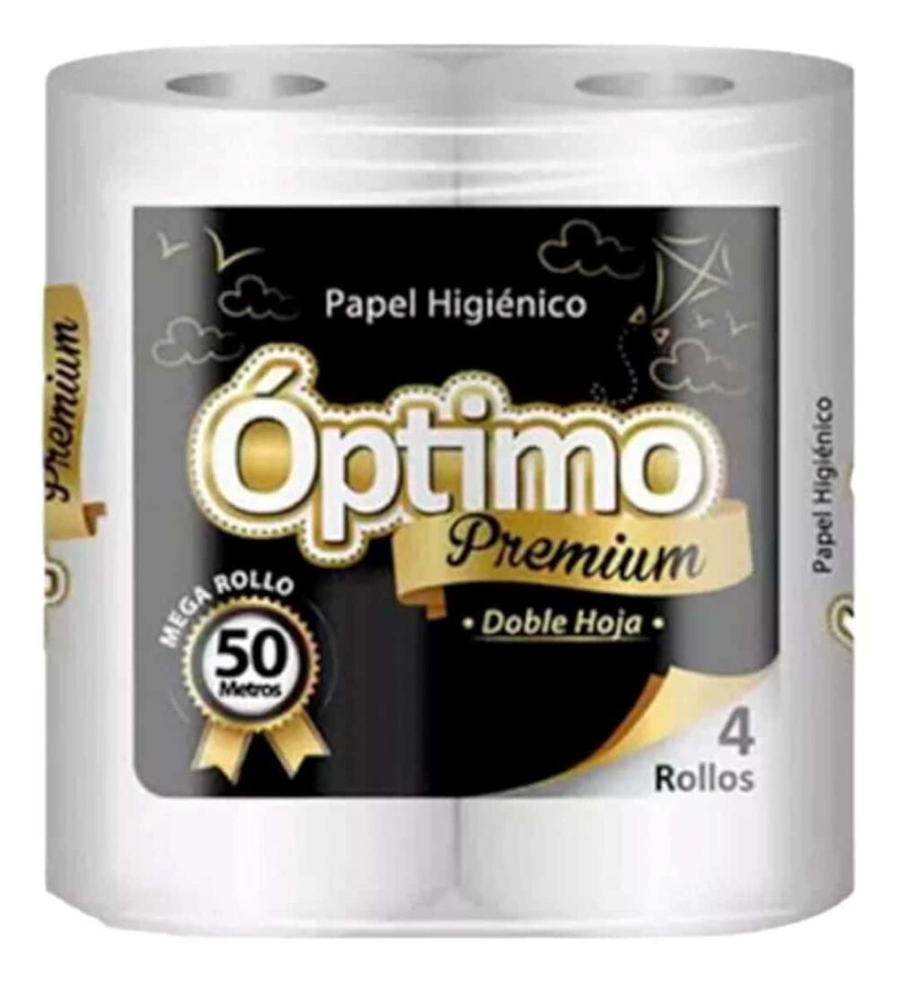 PAPEL HIGENICO OPTIMO 4X50 MTS D/H